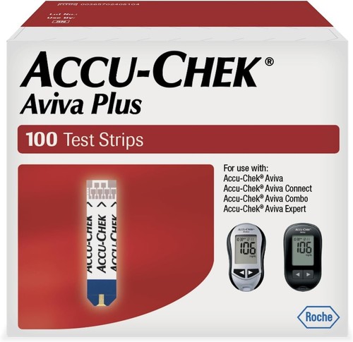 Accu-Chek Aviva Plus Diabetiker Teststreifen - 100 Stück Ablaufdatum 28.02.2026