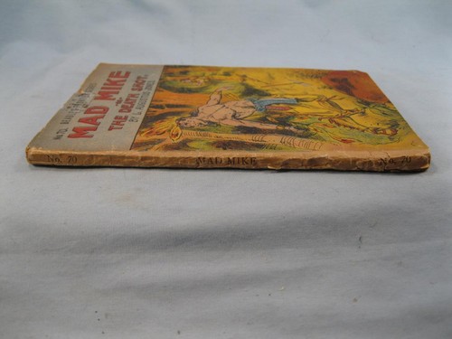Mad Mike Or The Death Shot Antique Paperback Book 1909 L Jones Beadles (O) AS IS - Picture 3 of 5