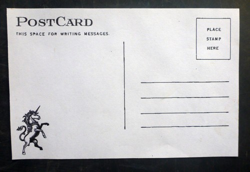 Historic Zig-Zag Cigarettes Dog Advertising Postcard - Bild 2 von 2