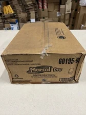 Marcal Pro 60195 Centerpull Towel 6-Rolls 1-Ply 7.5” X 1000 Ft