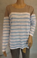 ★ Toller Markenpullover ★ 36/38 S ~ Pullover Slub-Garn Weiss Natur Langarm Neu