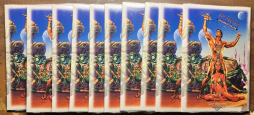 Lot of 10 Sealed Packs JOE JUSKO'S COLOSSAL CARDS Edgar Rice Burroughs 1995 - Afbeelding 1 van 3