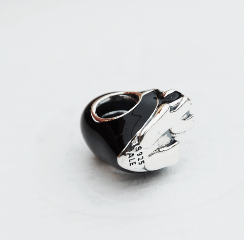 Genuine Pandora Charm "Penguin Family" Black Enamel - 791404EN60 - retired - Picture 2 of 2