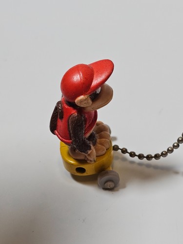 RARE Vintage Nintendo Donkey Kong Country Rambi Rider Diddy Wind-Up Fast Shippin - Picture 8 of 11