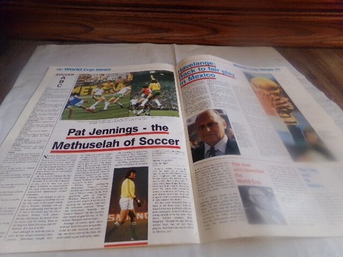 Vintage Addis Noticias Copa Mundial de Fútbol/Fútbol Pasados Campeones 1930 México 1986 - Imagen 14 de 15
