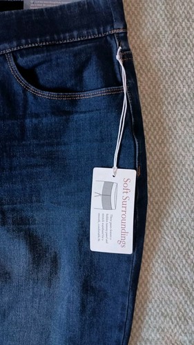 Soft Surroundings NWT Women's 1X JEANS - Picture 2 of 5