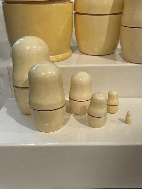 Martin Margiela⑬ Matroshka Rare Maison Martin Margiela Matryoshka 9-Piece Wooden