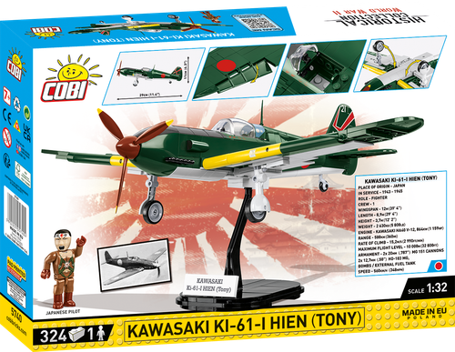COBI Kawasaki Ki-61-I Hien 'Tony' #5740 - Picture 2 of 12