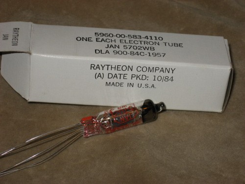 5702WB tube, new, Raytheon - Picture 2 of 2