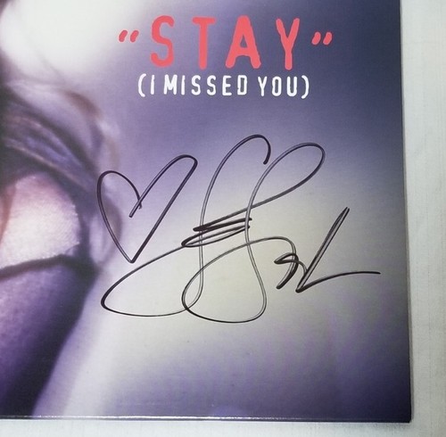 Lisa Loeb & Nine Stories SIGNED Stay I Missed You 12" RSD Red Vinyl Record LIVE - Picture 2 of 4