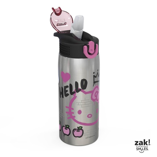 Sanrio Water Bottle for Travel and At Home, 19 oz Vacuum Insulated Stainless ... - Picture 2 of 12