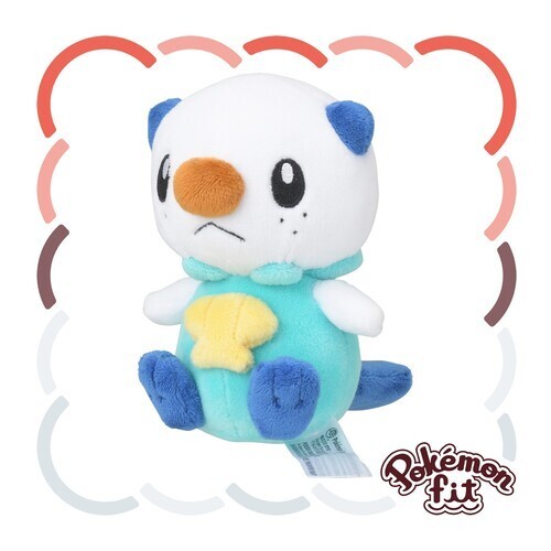 #501 OSHAWOTT PELUCHE Ufficiale Pokemon Center Giappone Esclusivo Fit Sitting Cutie - Foto 1 di 5