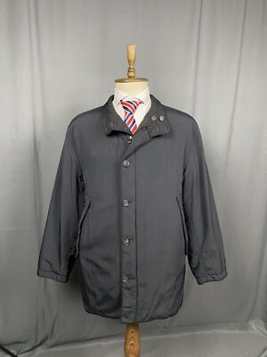 Corneliani Herren Sportmantel Jacke schwarz Größe 52