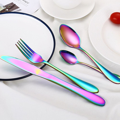 Set posate 30 pezzi acciaio inox posate da pranzo posate da tavola 1- 6 persone set posate - Foto 9 di 23