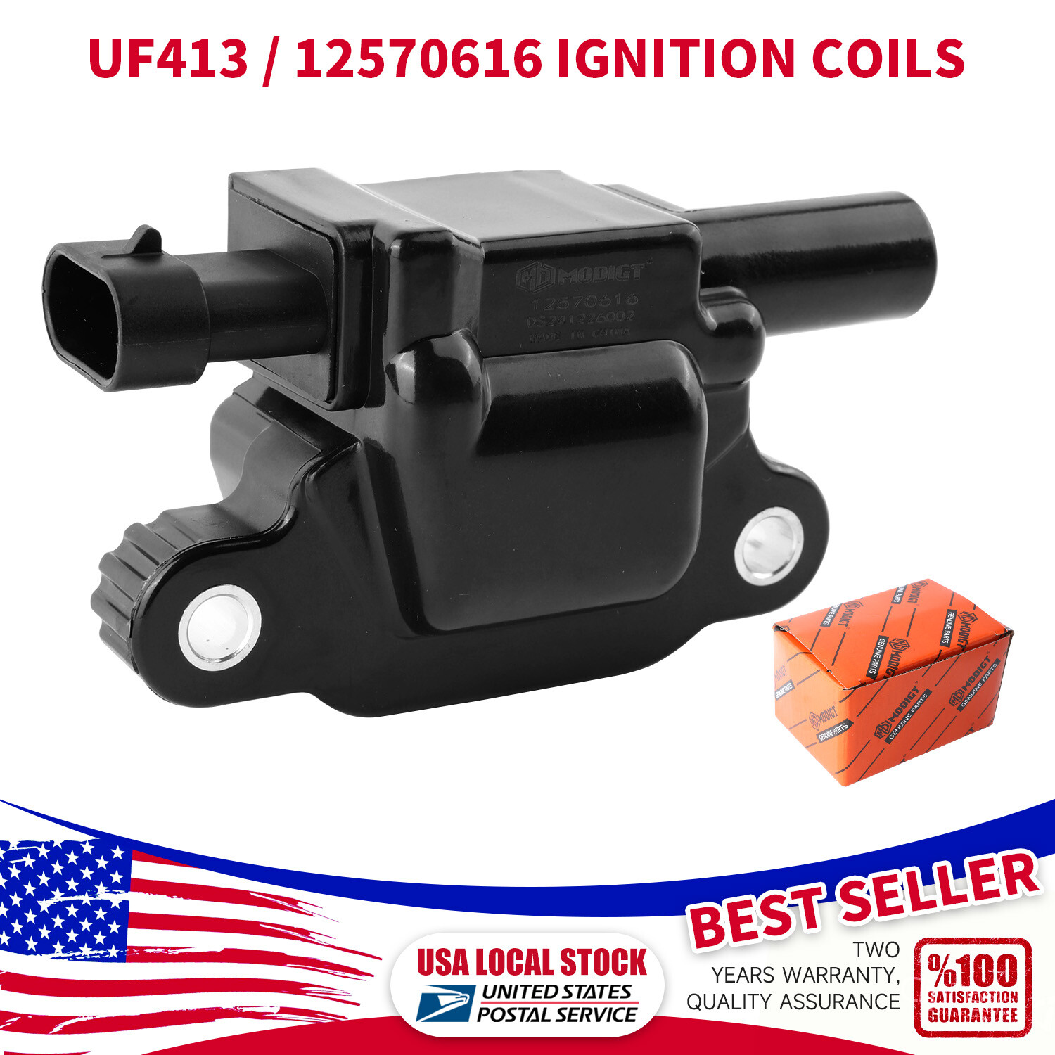 High-Performance UF413 Ignition Coil for Chevy Silverado GMC Sierra