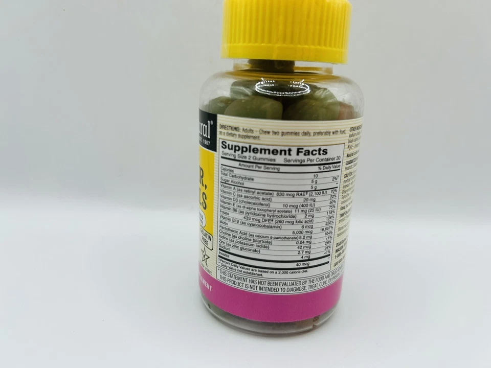 Gomitas Mason Natural Sin Azúcar Cuerpo, Cabello, Piel y Uñas - 60ct (CAD 09/2025) Foto 2 de 4