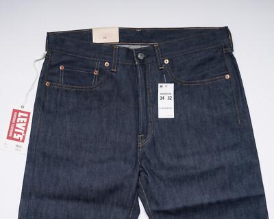 LVC Levi's Vintage Clothing Big E 1966 501 XX Raw Selvedge Denim