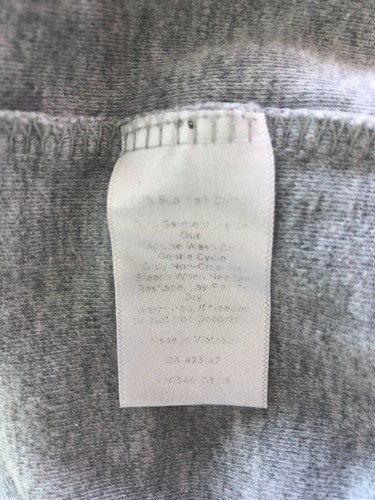 Talbots Giraffe L/S top Grey Sequin M EUC Boat Neck - Picture 7 of 7
