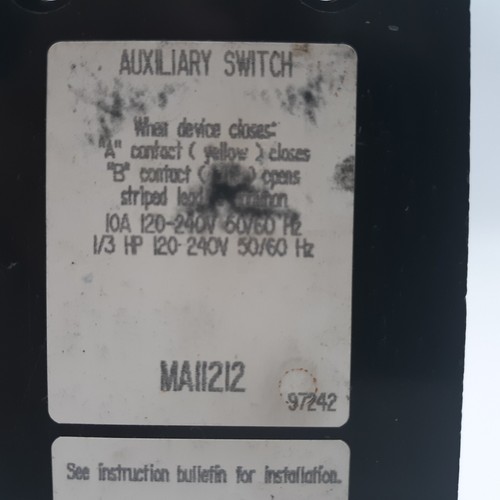 Square D MA11212 Auxiliary Switch - Picture 3 of 4