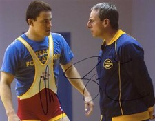 Channing Tatum & Steve Carell "Foxcatcher" AUTOGRAPH Signed 8x10 Photo