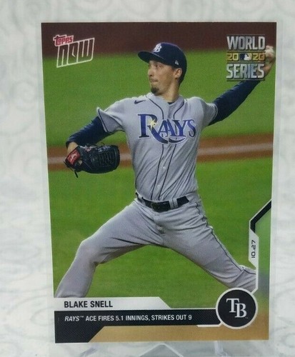 2020 Topps Now 478 Blake Snell
