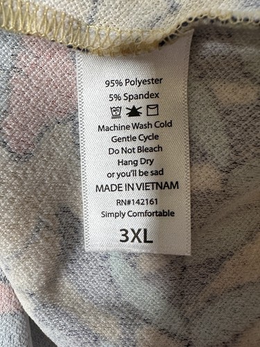 Nuevo con etiquetas Vestido LuLaRoe 3XL Amelia con Bolsillos Multicolor Floral Flores - Imagen 2 de 2