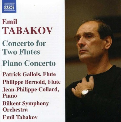 Emil Tabakov - Concerto for 2 Flutes Piano Concerto [New CD]