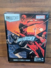 Marvel Unmatched: Hell's Kitchen Daredevil vs Elektra vs Bullseye Board Game NIB