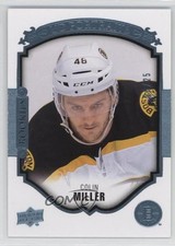 2015-16 Upper Deck UD Portraits Platinum Blue Foil 6/25 Colin Miller #P-64 0c3