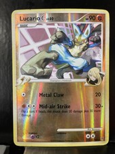 Pokémon TCG Lucario C Lv. 60 Reverse Holo 31/147 Supreme Victors DMG Cond.