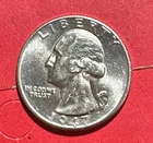 1947D Choice Uncirculated US Washington SILVER Quarter! DENVER Mint! Coin!