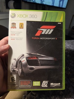 Forza Motorsport 3 (Microsoft Xbox 360, 2009) 2 Discs No Manual 