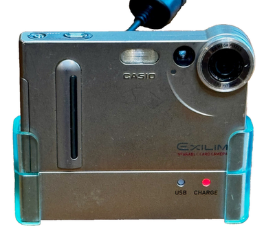 Casio EXILIM S2 2.0MP Digital Camera - Silver for sale online | eBay