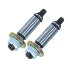 2 Pack W10359271 Dryer Front Drum Support Roller ShaftRight Thread with Hardw...