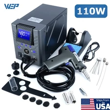 WEP 110W Desoldering Station Vacuum Sunction Tin Gun For Multi-Layer Board