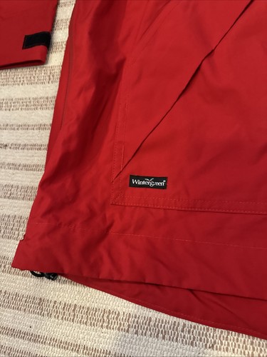 Men’s Wintergreen Ventile Cotton Anorak L Red Rare EUC - Picture 3 of 24