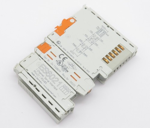 Beckhoff ES6021 EtherCAT-Klemme 1-Kanal-Kommunikations-Interface RS422/RS485 - Picture 2 of 4