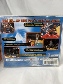 NBA 2K (Sega Dreamcast, 1999) Sega Sports Complete w/ Manual 