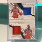 SHAI GILGEOUS-ALEXANDER JALEN WILLIAMS 2024 25 IMMACULATE PATCH 68 /99 Game Worn