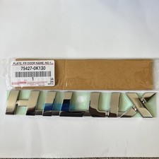 Genuine Toyota Rear Boot Lid Hilux Emblem Badge Fits Hilux 2015- 754270K130