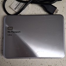 WD My Passport Ultra Metal Edition 1TB USB 3.0 2.5in Silver USB-Powered