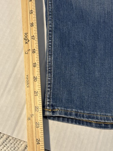 Lee Riders Jeans Capri Womens Size 16 Blue Mid Rise Medium Wash Denim NWT - Picture 11 of 20
