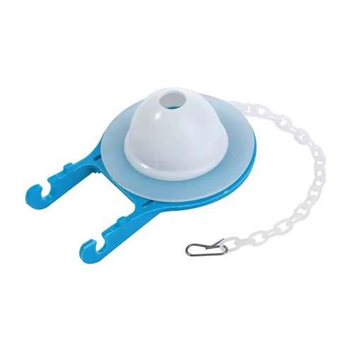 Válvula de drenaje de inodoro universal cubierta de solapa inodoro baño tanque de drenaje ahorro de agua - Imagen 2 de 5