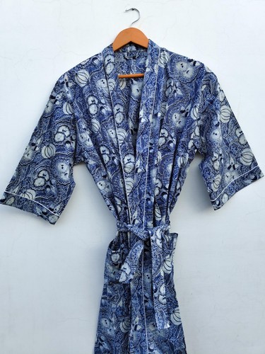 Baumwoll Kimono Morgenmantel Kleid, Bestseller, Kimono Morgenmantel Baumwolle Morgenmantel