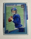 Jaxson Dart 2025 Donruss Optic Rated Rookie #273 New York Giants
