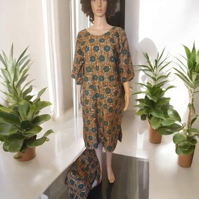 Yeirdesign Women's Dress  And Bag Set