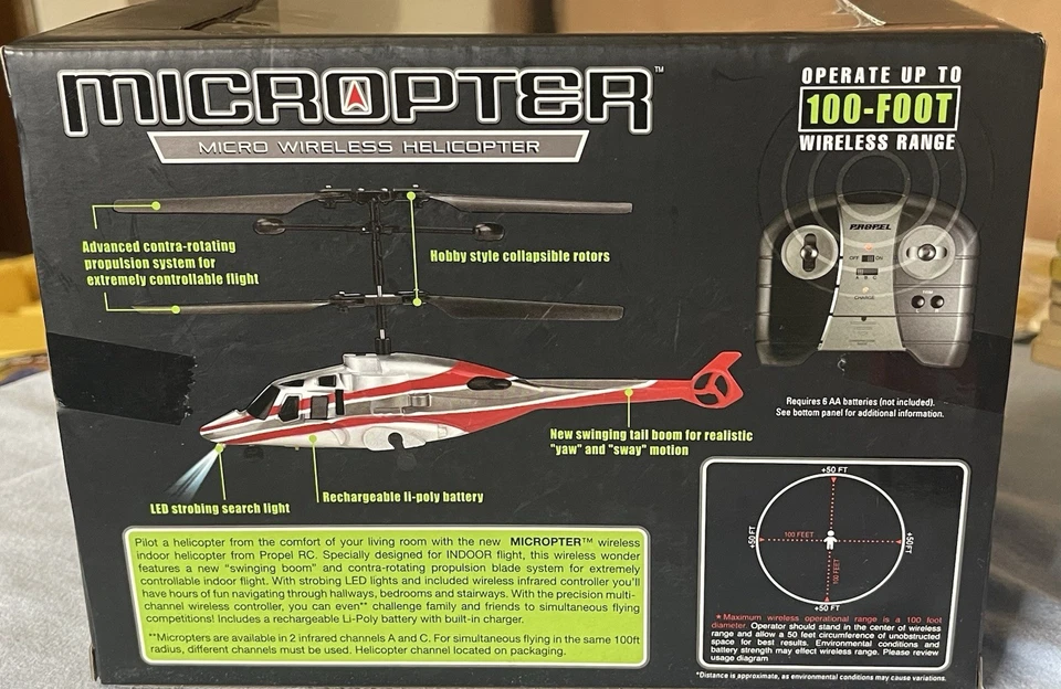 2011 Propel RC MicroCopter Micro Wireless Helicopter/Tiger 74 Camouflage - Image 2 of 4