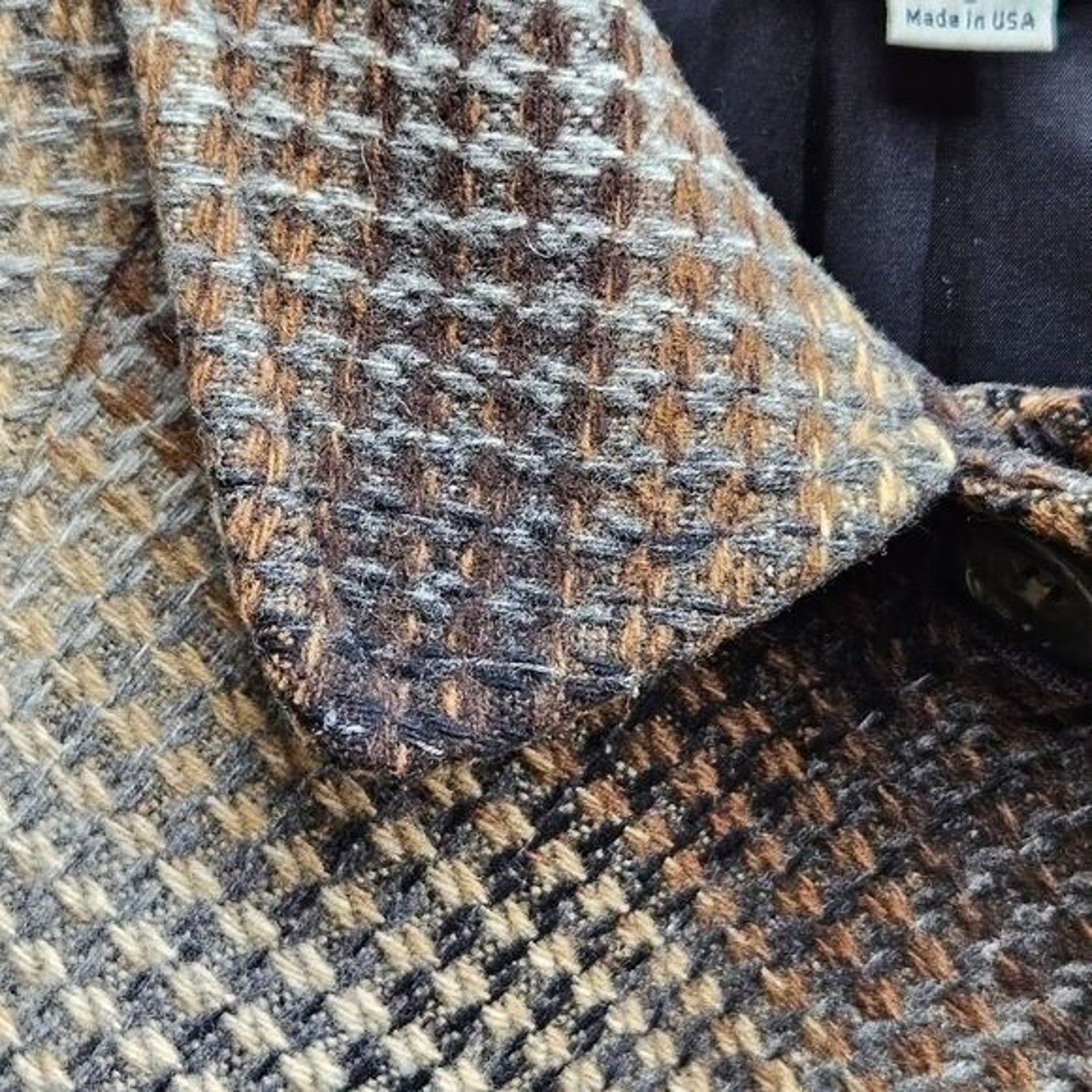 Pendleton wool Jacket PETITE SMALL plaid short pe… - image 3