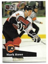 MARK HOWE 1991-92 PRO SET CARD NEAR MINT+ CONDITION