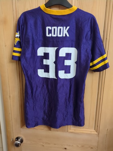 Dalvin Cook#33 Minnesota Vikings Jersey Boy's XL Purple Kids NFL P2P 18 - Picture 6 of 6